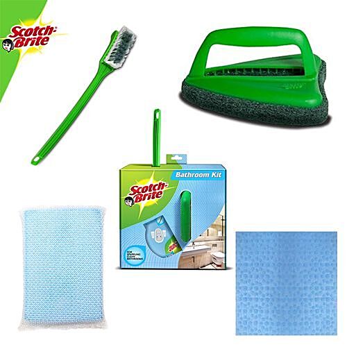 Buy Scotch brite Bathroom Cleaning Kit Online at Best Price of Rs null -  bigbasket