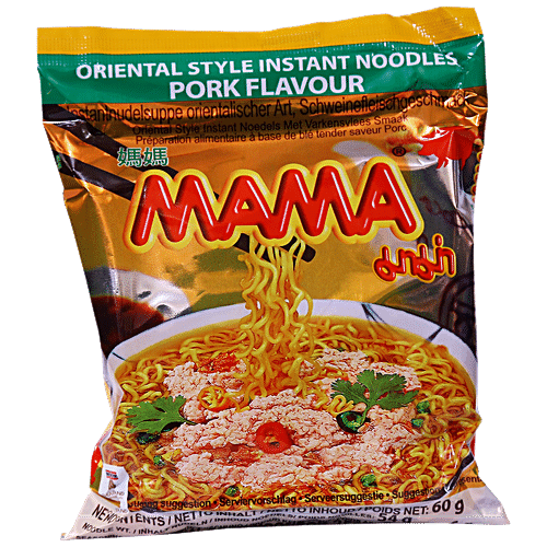 Mama Instant Noodles Pork Flavour, 60g