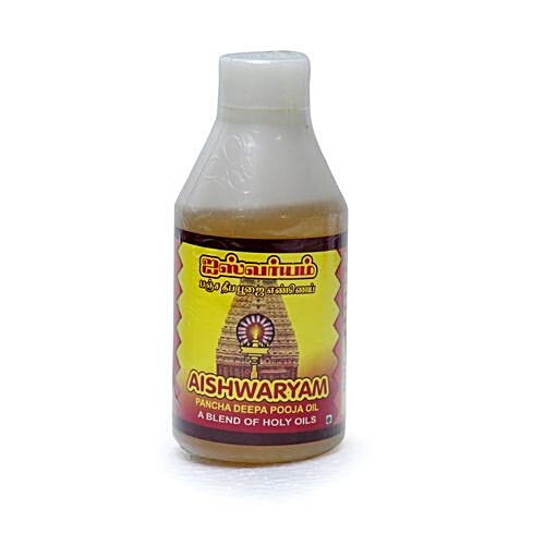 Buy Aishwaryam Pooja Oil - Pancha Deepa Online at Best Price of Rs null ...