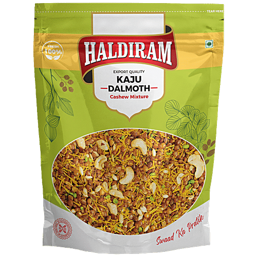 Buy Haldiram Kaju Dalmoth Namkeen Online at Best Price of Rs 90 - bigbasket