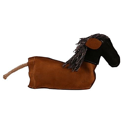 Spot dura fused leather hotsell dog toy