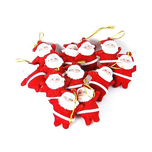 Buy Unique Arts & Interiors Christmas Decoration - Cute Red Santa Claus ...