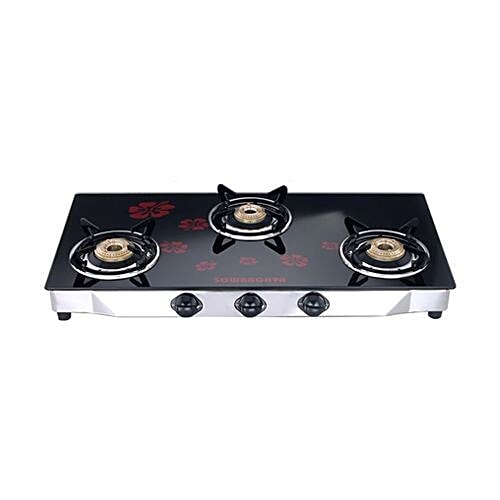 Buy Sowbaghya Gas Stove Burner Glass Top Online At Best Price Of