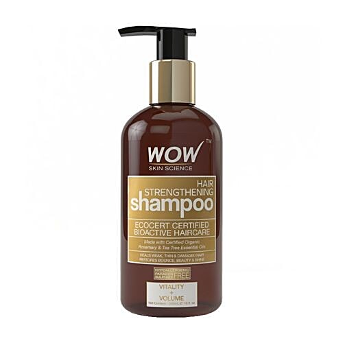 Buy WOW! Shampoo - Hair Strengthening 300 ml Online at Best Price. of ...