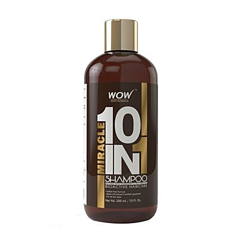 Buy WOW! Shampoo - 10 In 1 Miracle 300 ml Online at Best Price. of Rs ...