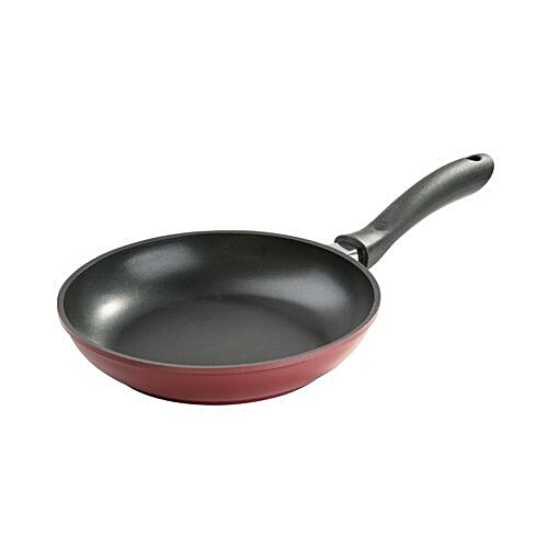 Buy Bergner Scarlett Diecast Non-Stick Coating Aluminium Fry Pan, Red