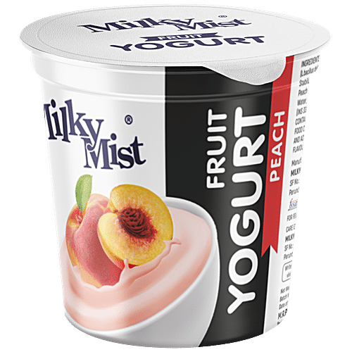 Buy Milky Mist Fruit Yoghurt Peach 100 Gm Online At Best Price of Rs 28