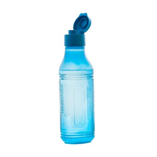 Buy Signoraware Fliptop Aqua Triangle Water Bottle - Blue 427 Online at ...