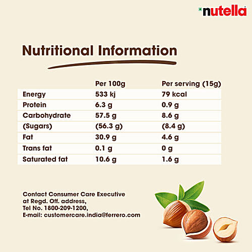 Nutella Hazelnut Spread with Cocoa, 750g