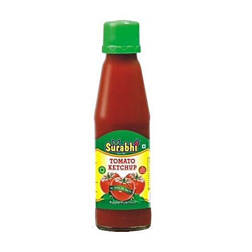 Buy Surabhi Tomato Ketchup No Onion No Garlic 200 Gm Bottle Online At ...