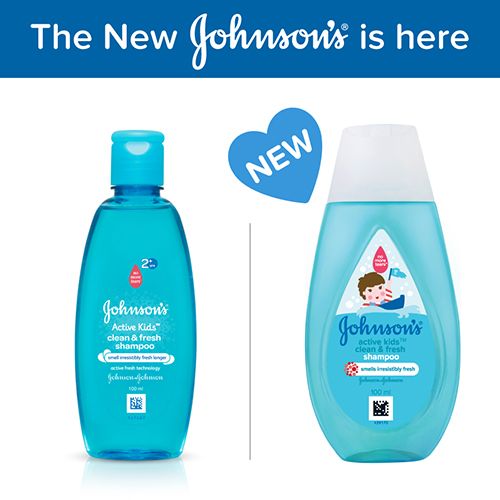 Buy Johnson's Active Kids Shampoo - Clean & Fresh 100 ml