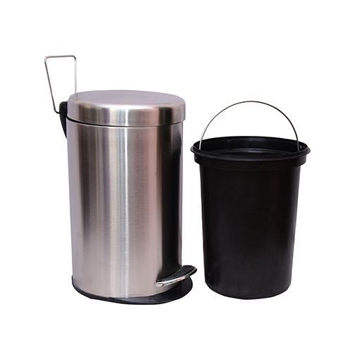 stainless steel dustbin with pedal