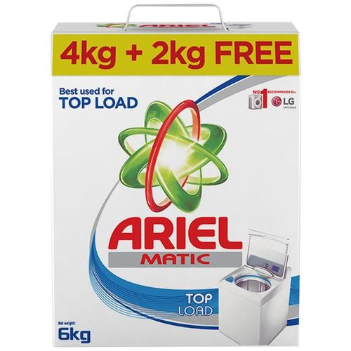 Buy Ariel Detergent Washing Powder Matic Top Load 4 Kg Online At Best Price Bigbasket