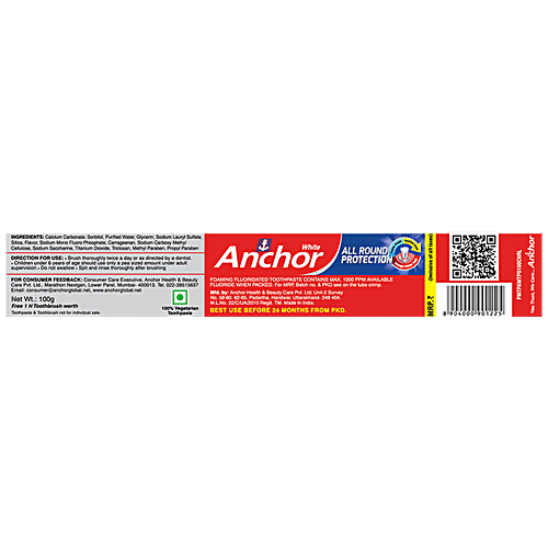 anchor toothpaste 100g price