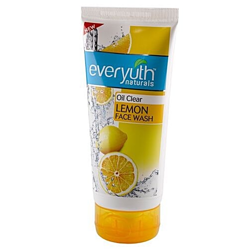 Buy Everyuth Face Wash - Oil Clear Lemon 150 gm Online at Best Price ...