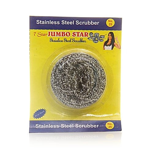 Buy Priya  Brand  Stainless Steel Jumbo Star Scrubber No 25 