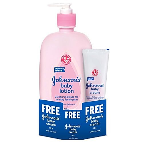 johnson baby cream 50 gm price