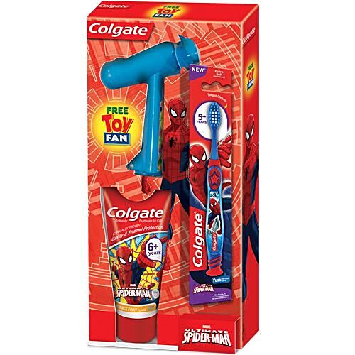 colgate spiderman toothpaste