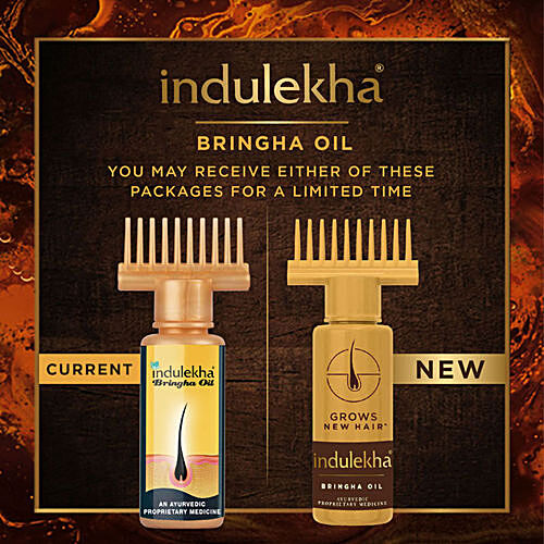 Buy Indulekha Bringha Oil Reduces Hair Fall And Grows New Hair