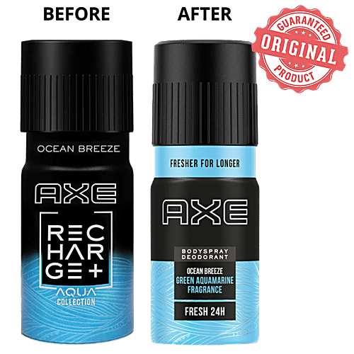 Buy Axe Deodorant Recharge Ocean Breeze 150 Ml Online At