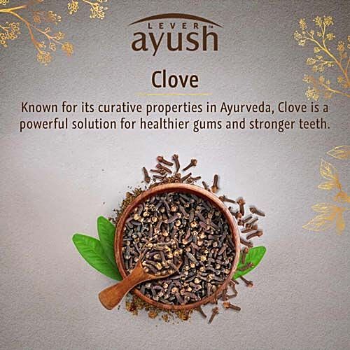 lever ayush anti cavity clove oil toothpaste