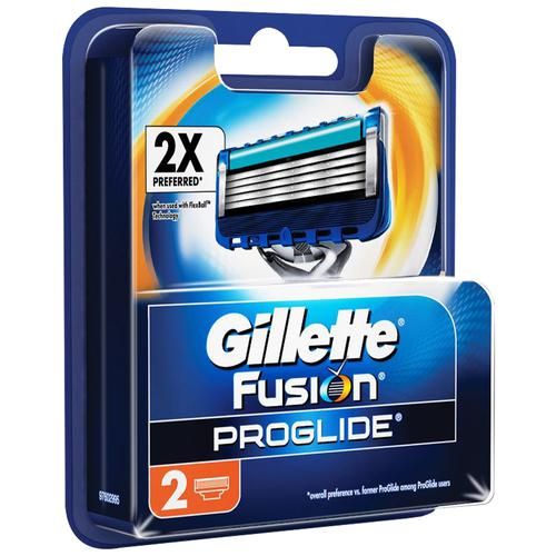 Buy Gillette Fusion Proglide Flexball Manual Shaving Razor Blades Cartridge 2 Pcs Online At The