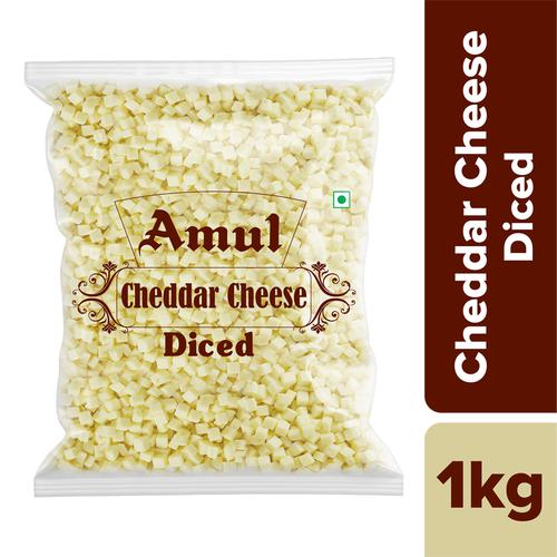 40112994 5 Amul Cheese Cheddar Diced 