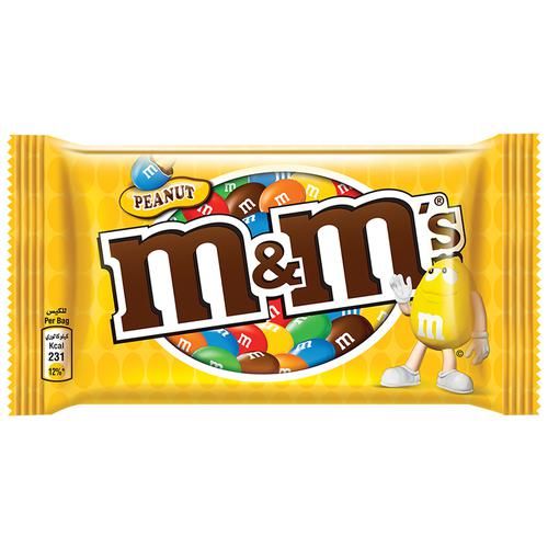M&M Classic Mix Peg Pack (Milk, Peanut, Peanut Butter) - 109g