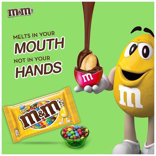 M&M's Peanut Single (24x 45gr) - Wholesale