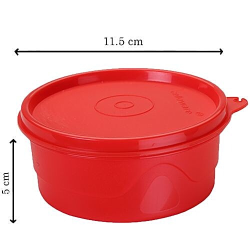 Buy Cello Max Fresh Executive Round Medium Container, Red Online at ...