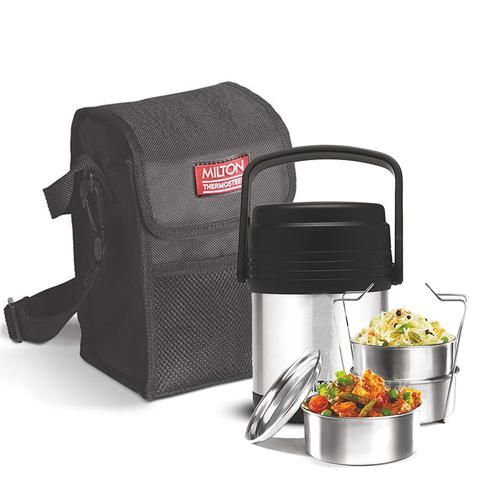 MILTON Hot Meal 3 Containers Lunch Box 