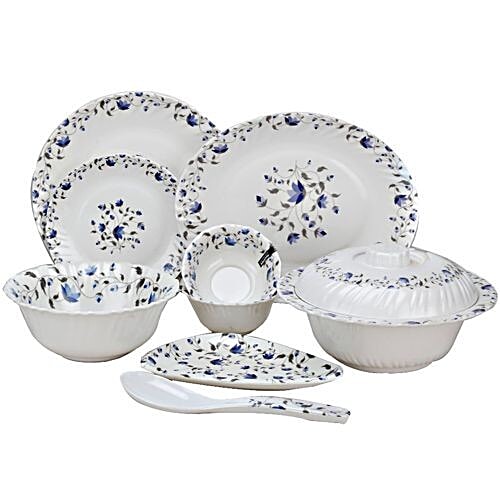 Buy Wood Kemp Dinner Set Mariya Melamine M2 32 Pcs Online At Best Price ...