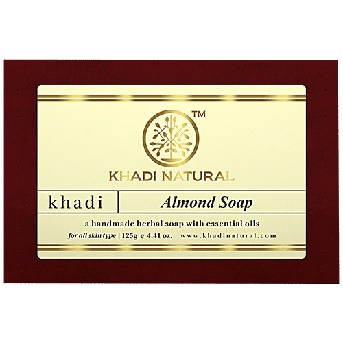 Buy Khadi Natural Soap Almond 125 Gm Online At Best Price Of Rs 70 4