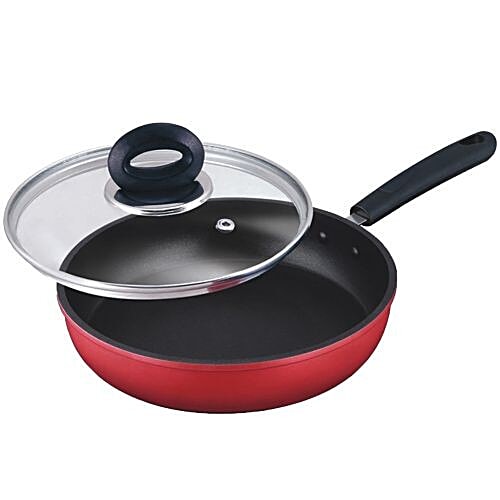 Buy Picasso Base Fry Pan Non Stick Induction With Glass Lid 26 Cm ...