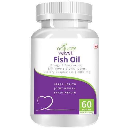 Triple Strength Fish Oil (120 ct) – For Brain, Eye, Heart Health