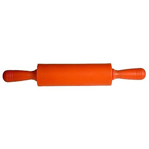 Buy DP Rolling Pin/Belan - Big, Silicon Rubber, Orange 1 pc Online at ...