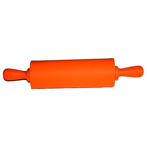 Buy DP Rolling Pin/Belan With Silicon - Small Size, Orange Online at ...