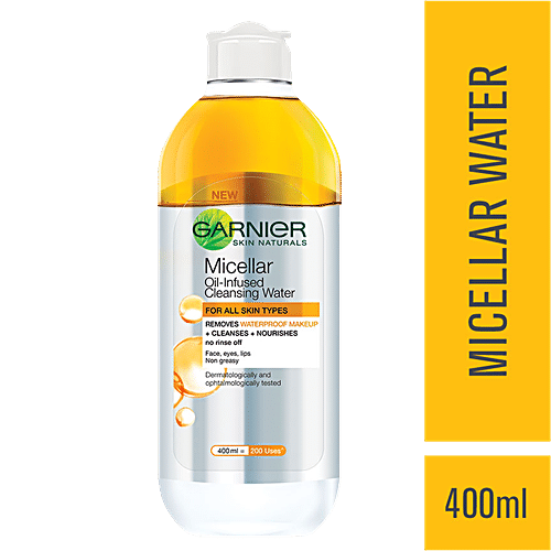 oil free garnier micellar water