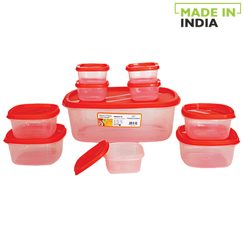 TUPPERWARE Plastic Grocery Container - 80 ml, 55 ml Price in India - Buy  TUPPERWARE Plastic Grocery Container - 80 ml, 55 ml online at