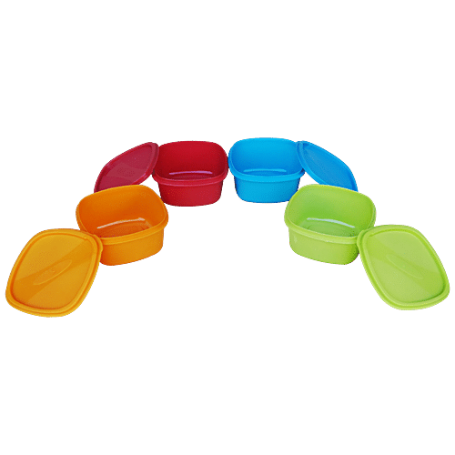 Buy Princeware Square Plastic Container Assorted Online at Best