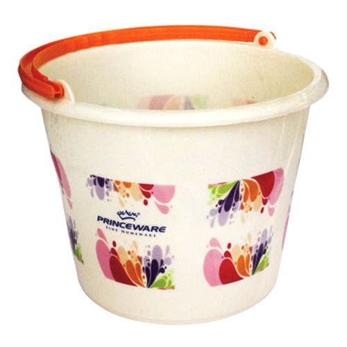 Buy Princeware Super Frosty Plastic Bucket - White Online at Best Price of  Rs 349 - bigbasket