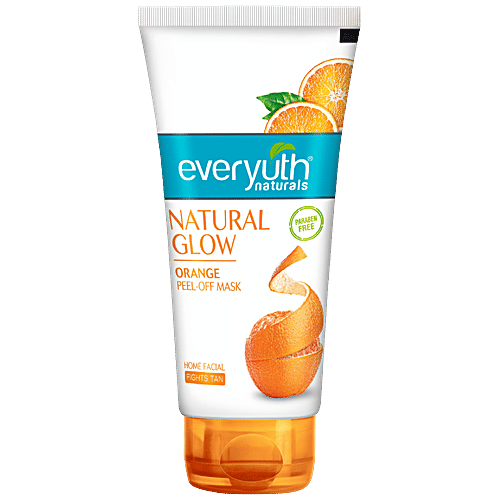 Buy Everyuth Naturals Natural Glow Orange PeelOff Mask Online at Best