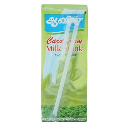 Aavin Milk Drink - Cardamom Flavoured, 200 ml  No Preservatives Added
