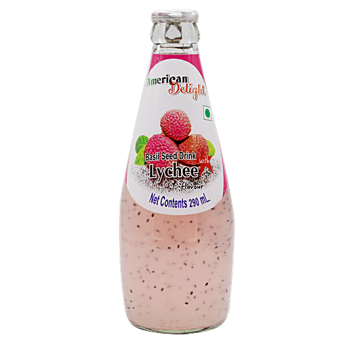 American Delight Basil Drink Lychee Flavored 300 ml