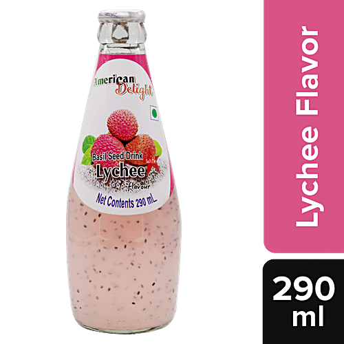 Buy American Delight Basil Drink Lychee Flavored Online at Best