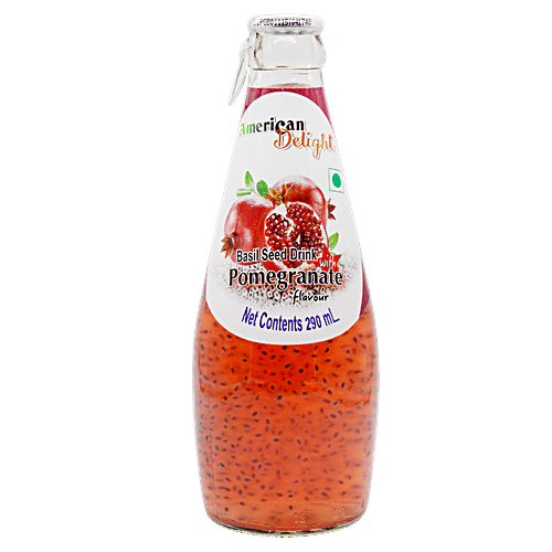 American Delight Basil Drink Pomegranate Flavored 300 ml