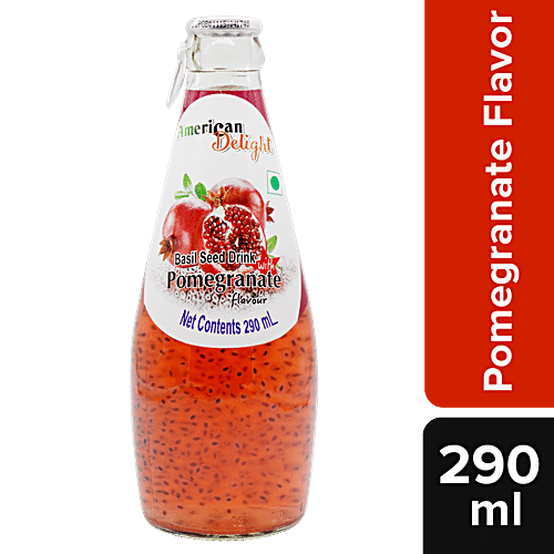 American Delight Basil Drink Pomegranate Flavored 300 ml