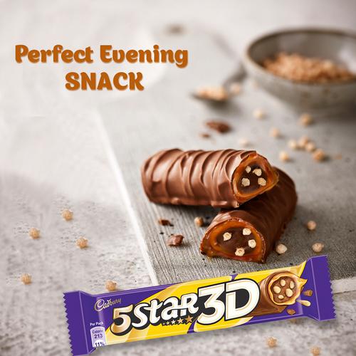 Buy Cadbury 5 Star 3D Chocolate Bar 45 Gm Online At Best Price - bigbasket