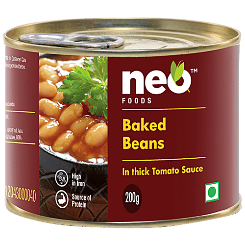 Buy Neo Foods Baked Beans Tomato Sauce 200 g Online At Best Price of Rs