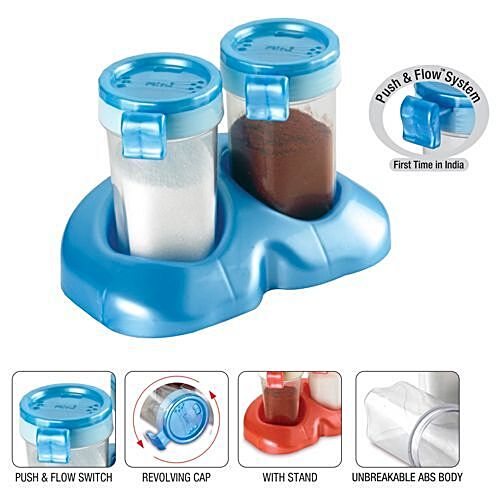 Buy Ritu Salt Papper Shaker Set With Stand 2 Pcs Online At Best Price of Rs  130 - bigbasket